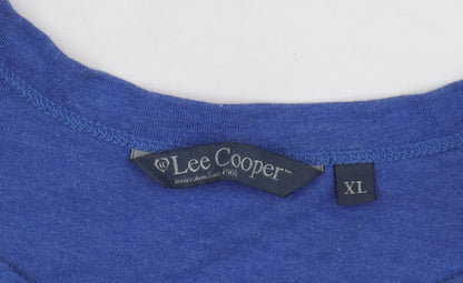 Lee Cooper Men's Blue Sleeveless Surf T-Shirt XL