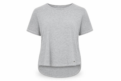 O'Neill Women's Grey T-Shirt Size 8 Crew Neck Casual
