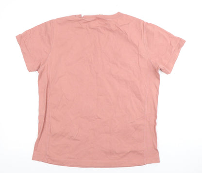 Champion Women's Pink T-Shirt M Cotton Casual