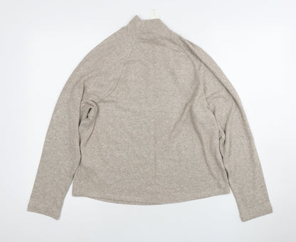 Womens UK Size XS H&M Beige Pullover Jumper