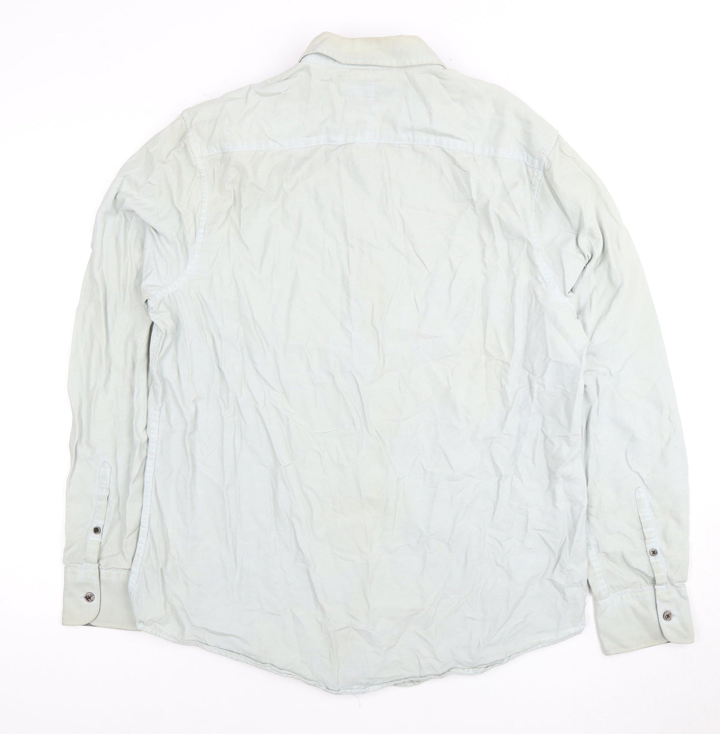 Mens UK Collar Size L Penguin Smart White  Dress Shirt