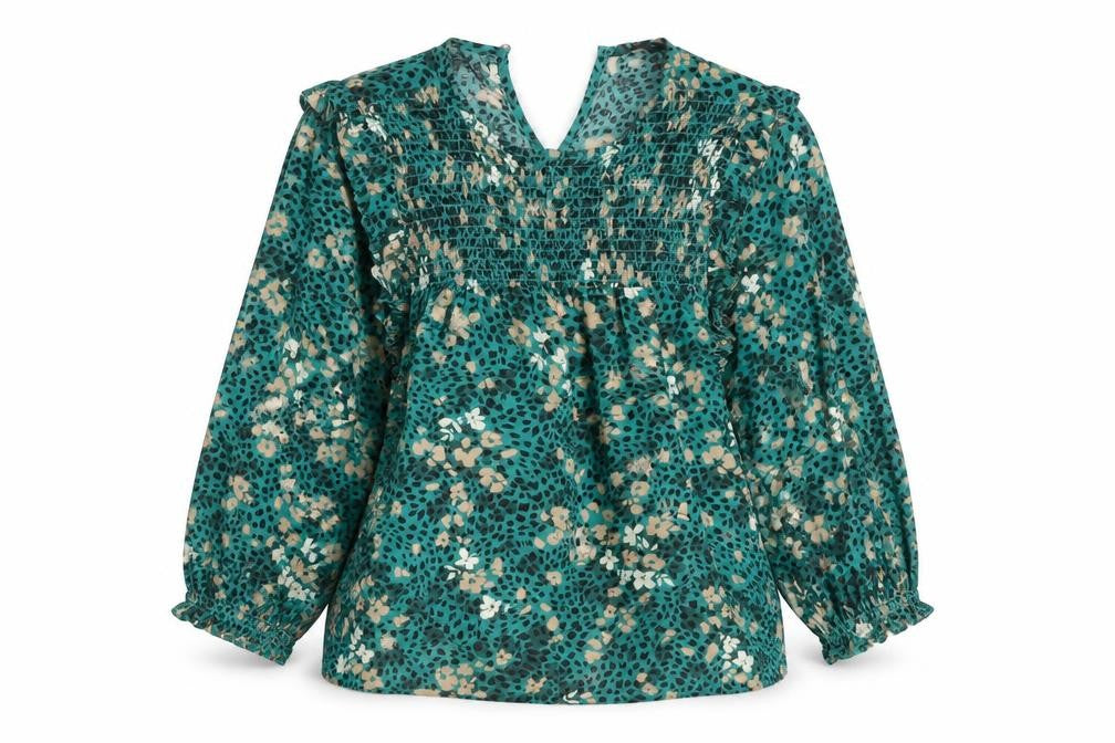Womens UK Size 10 New Look Multicoloured Basic Blouse