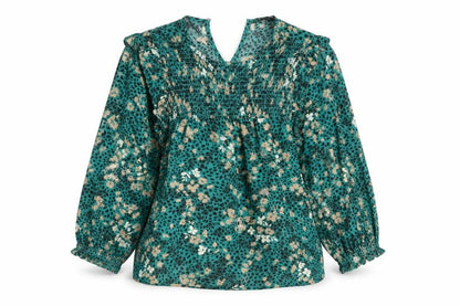 Womens UK Size 10 New Look Multicoloured Basic Blouse