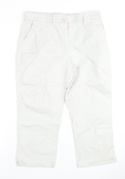 Bm Casual Women's White Trousers Size 10