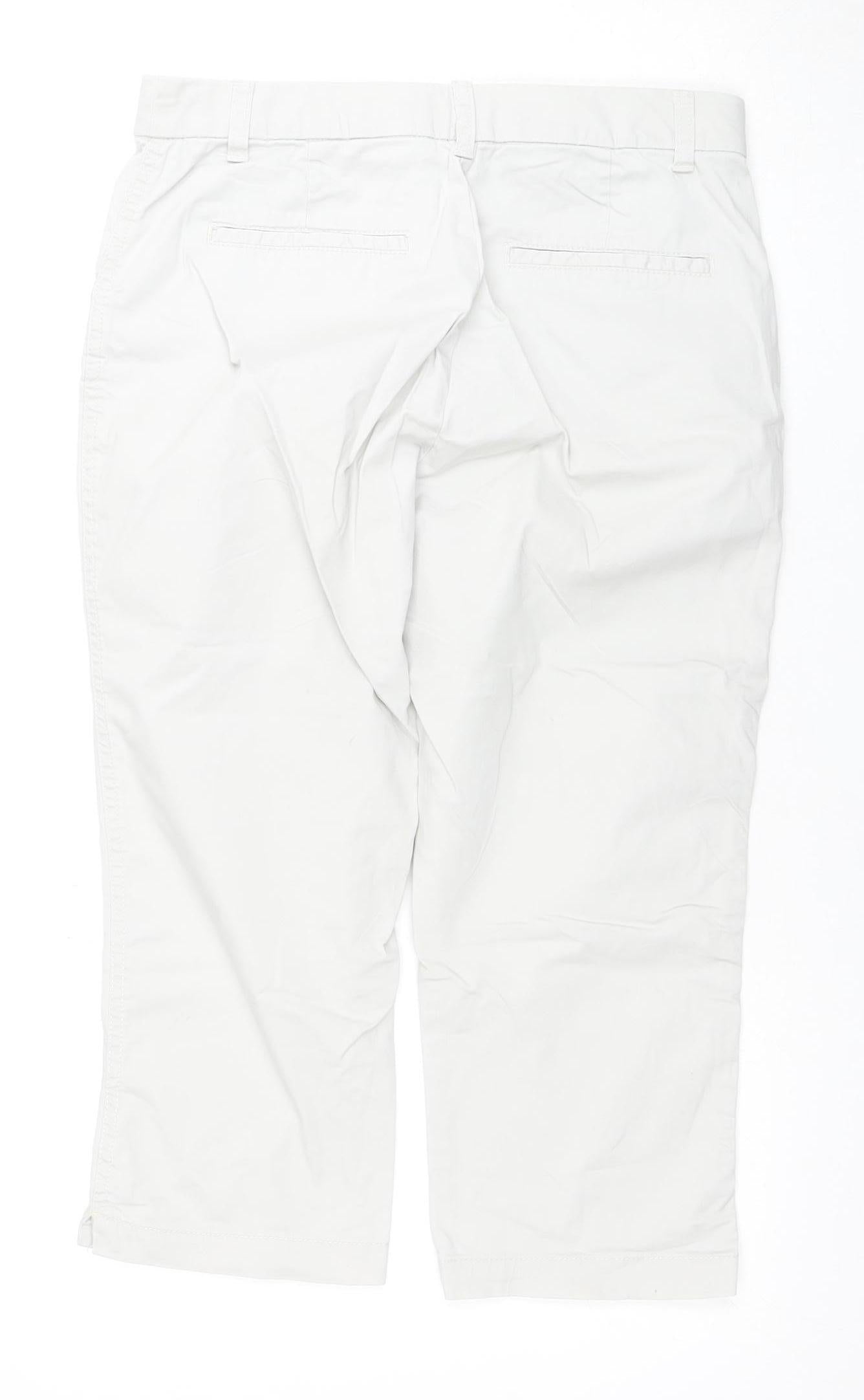 Bm Casual Women's White Trousers Size 10