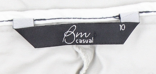 Bm Casual Women's White Trousers Size 10