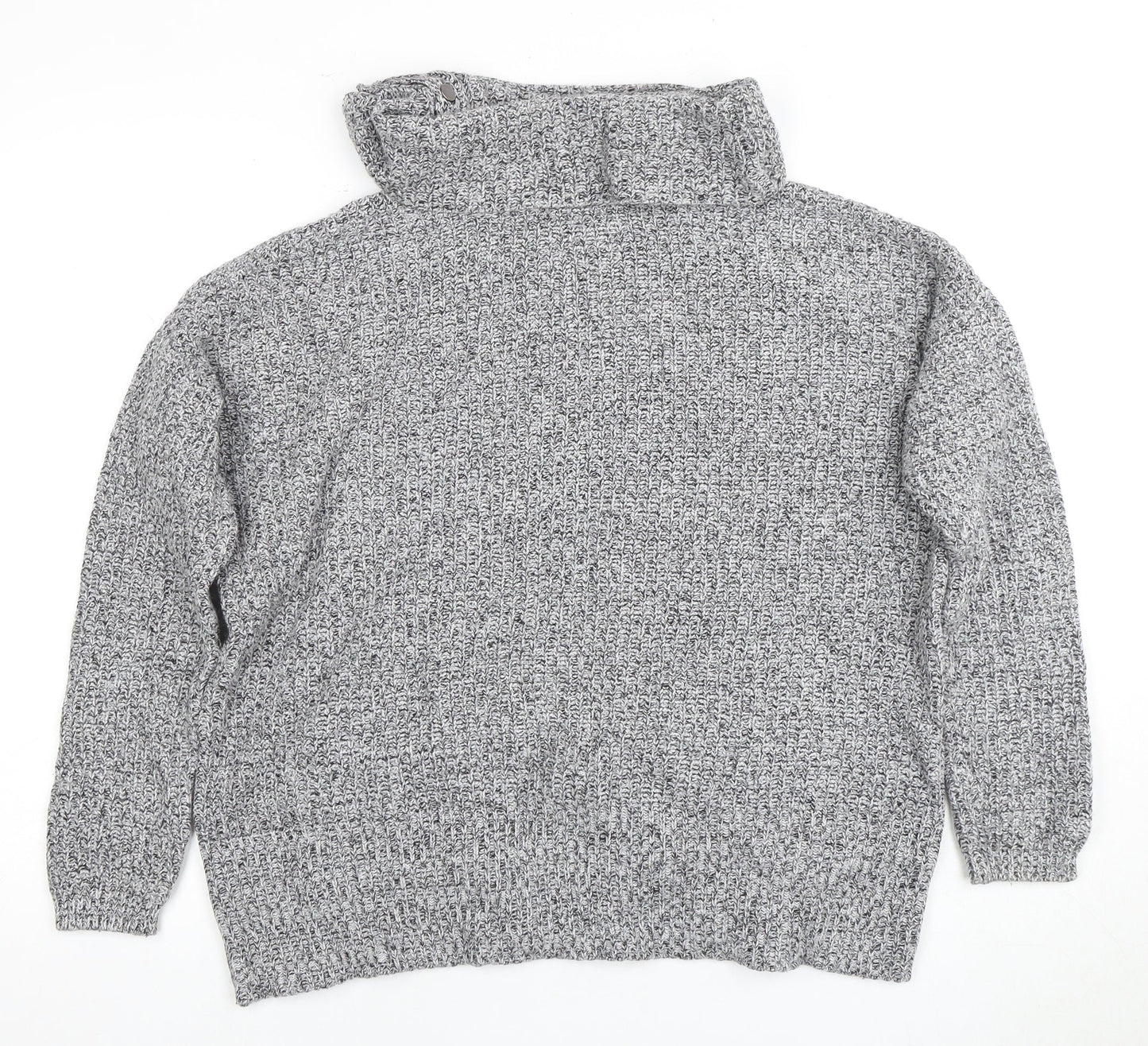 Womens UK Size S NEXT Grey Pullover Jumper
