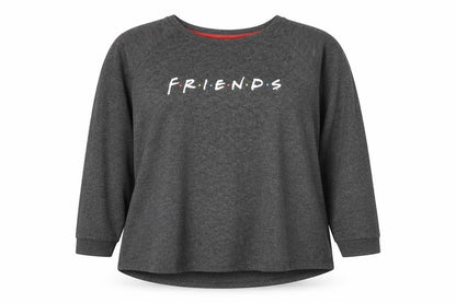 Primark Women's Grey Friends Logo Nightshirt XL