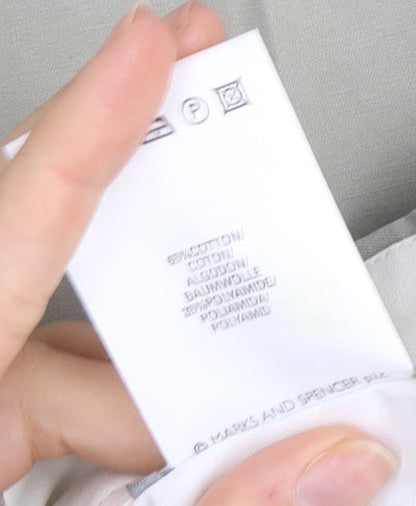 Marks and Spencer Men's Beige Trousers 36