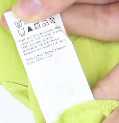 River Island Women’s Green Strappy Cotton Dress, Size 10