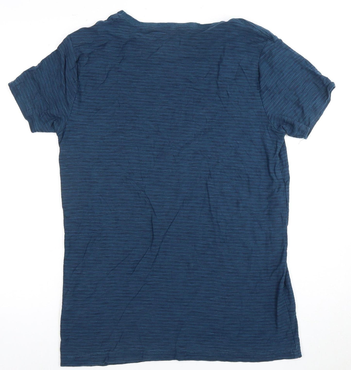 Quiksilver Men's Blue Medium Crew Neck T-Shirt