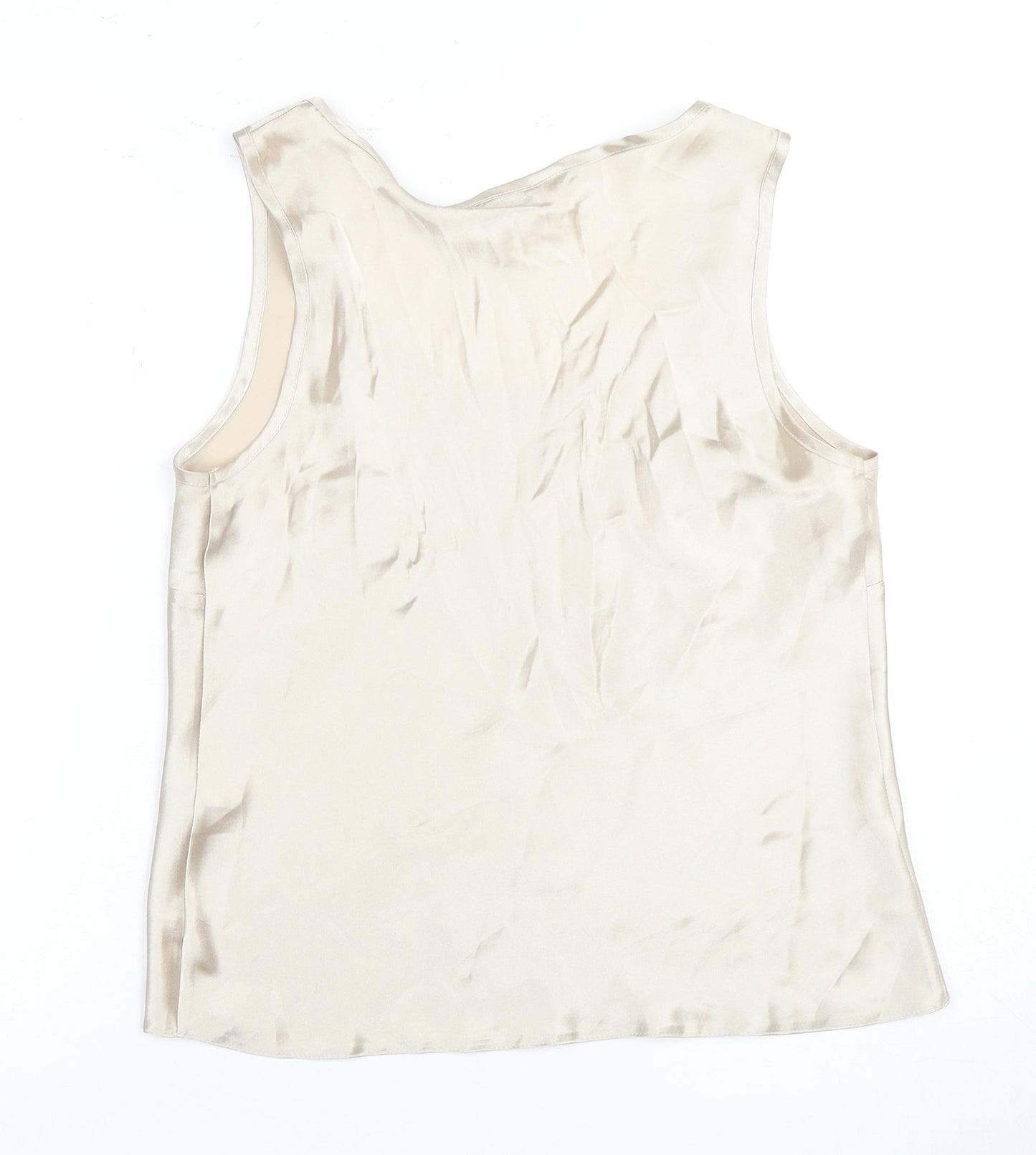 Kaleidoscope Women's Beige Tank Top UK 14 in Polyester