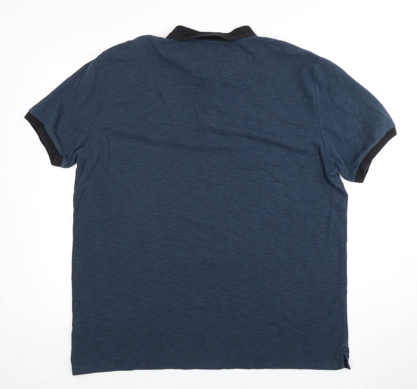 NEXT Men's Blue Slim Fit Polo Shirt XXL