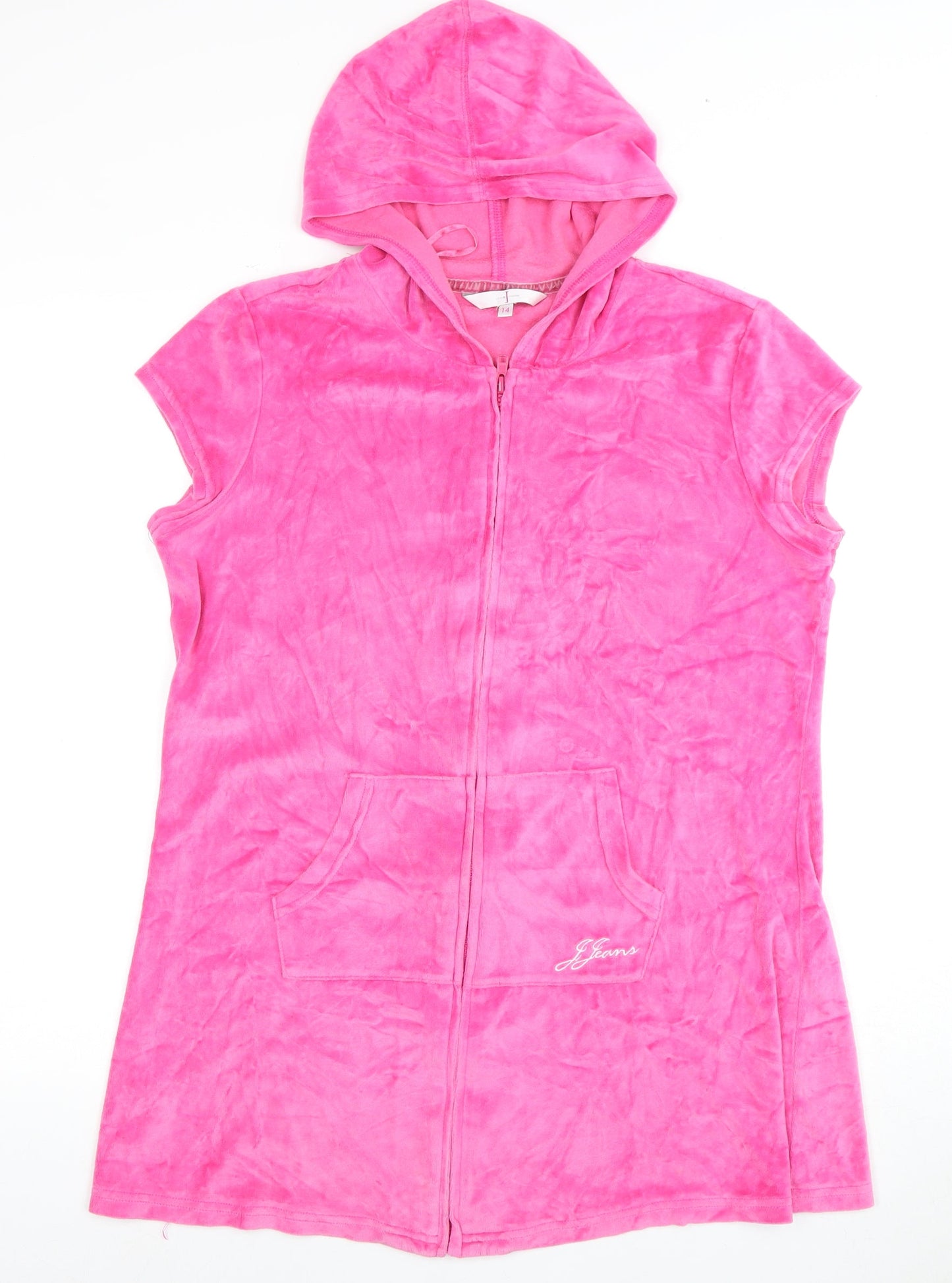 Womens UK Size 14 Jasper Conran Pink Basic Jacket
