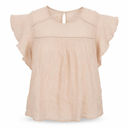 Womens UK Size 14 NEXT Beige Basic Blouse