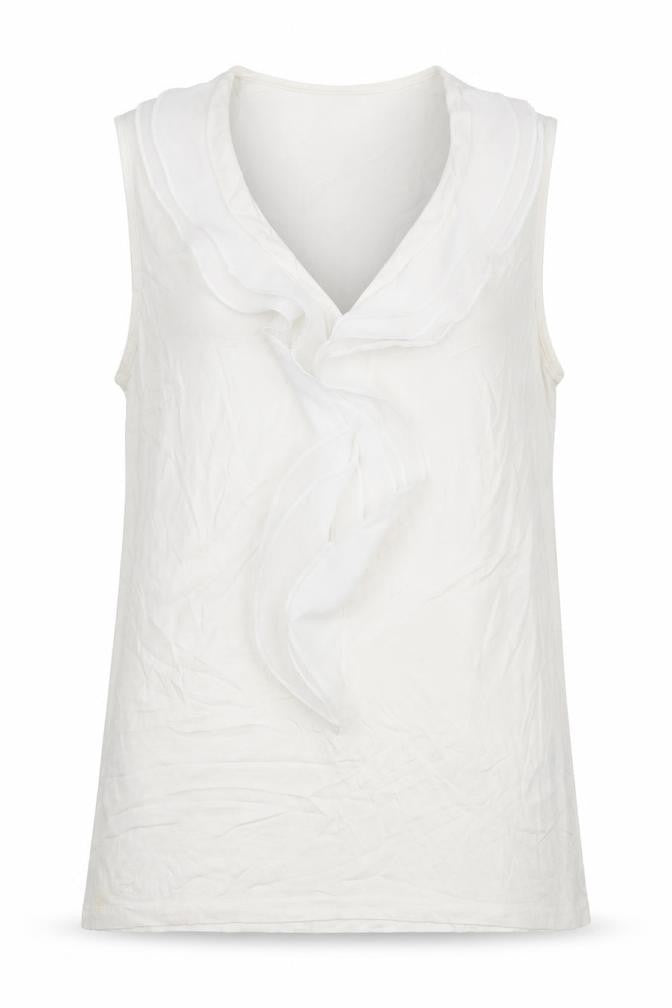 Womens UK Size 12 H&M White Basic Blouse