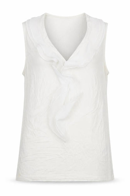 Womens UK Size 12 H&M White Basic Blouse
