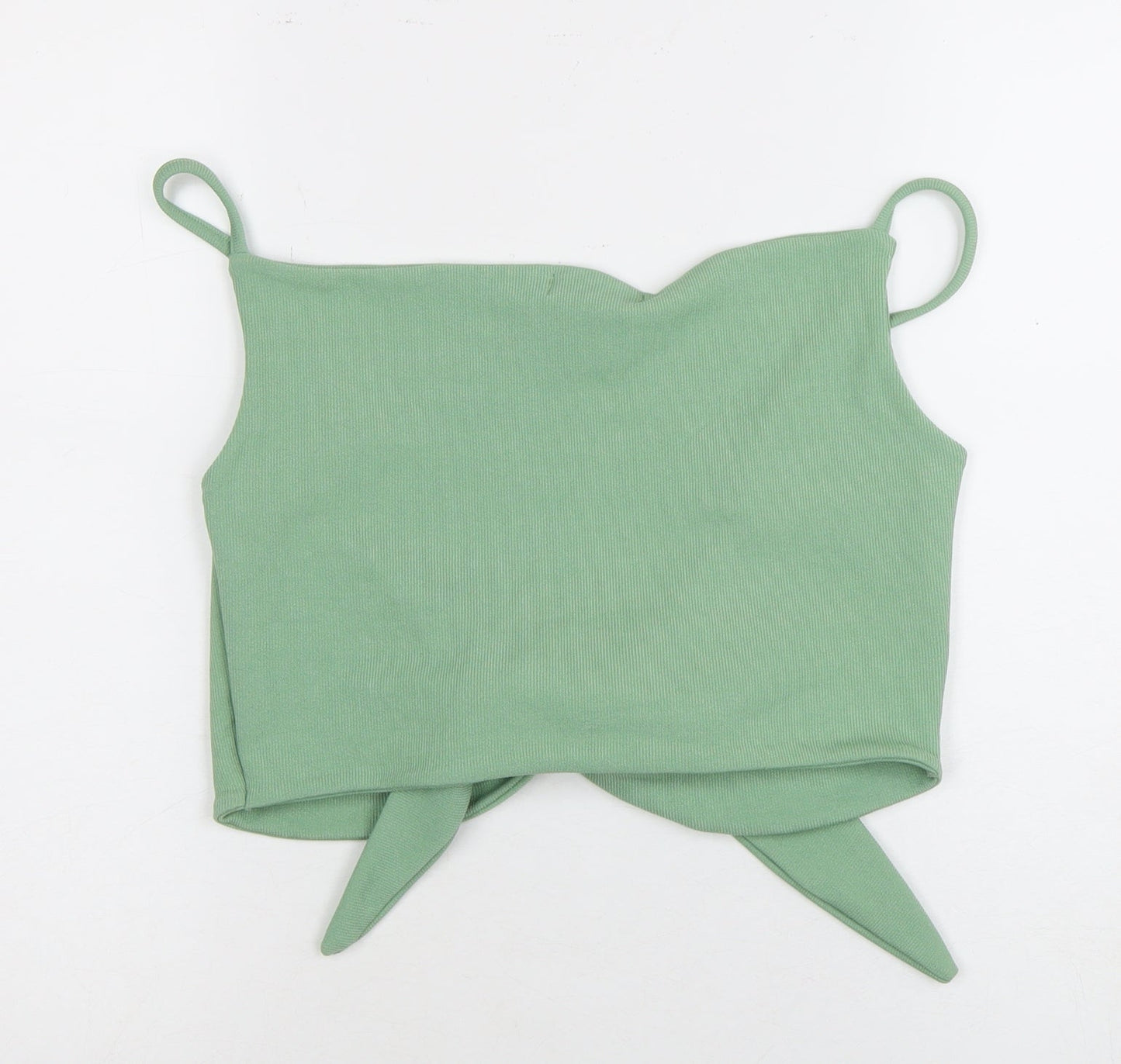 I Saw It First Women's Green Camisole Tank Top Size 12
