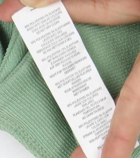 I Saw It First Women's Green Camisole Tank Top Size 12