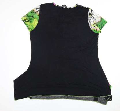 Casamia Women's Multicoloured T-Shirt, Size L