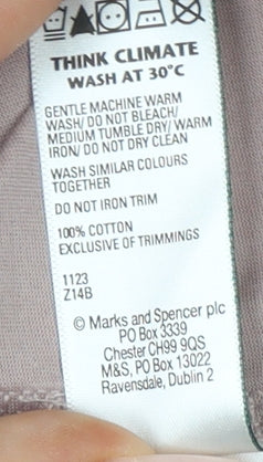 Marks and Spencer Men's Beige Polo L Short Sleeve