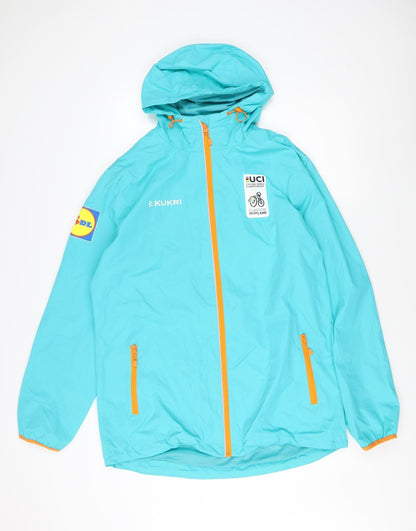 Unisex Adults UK Size L Kukri Blue Windbreaker Coat