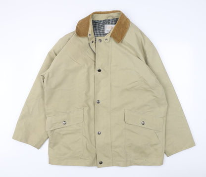Aldon Men's Beige Basic Jacket Size 40 Stylish Outerwear