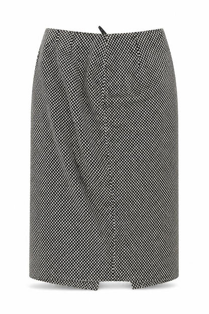 Womens UK Size 18 Alex & Co. Straight & Pencil Tweed Skirt