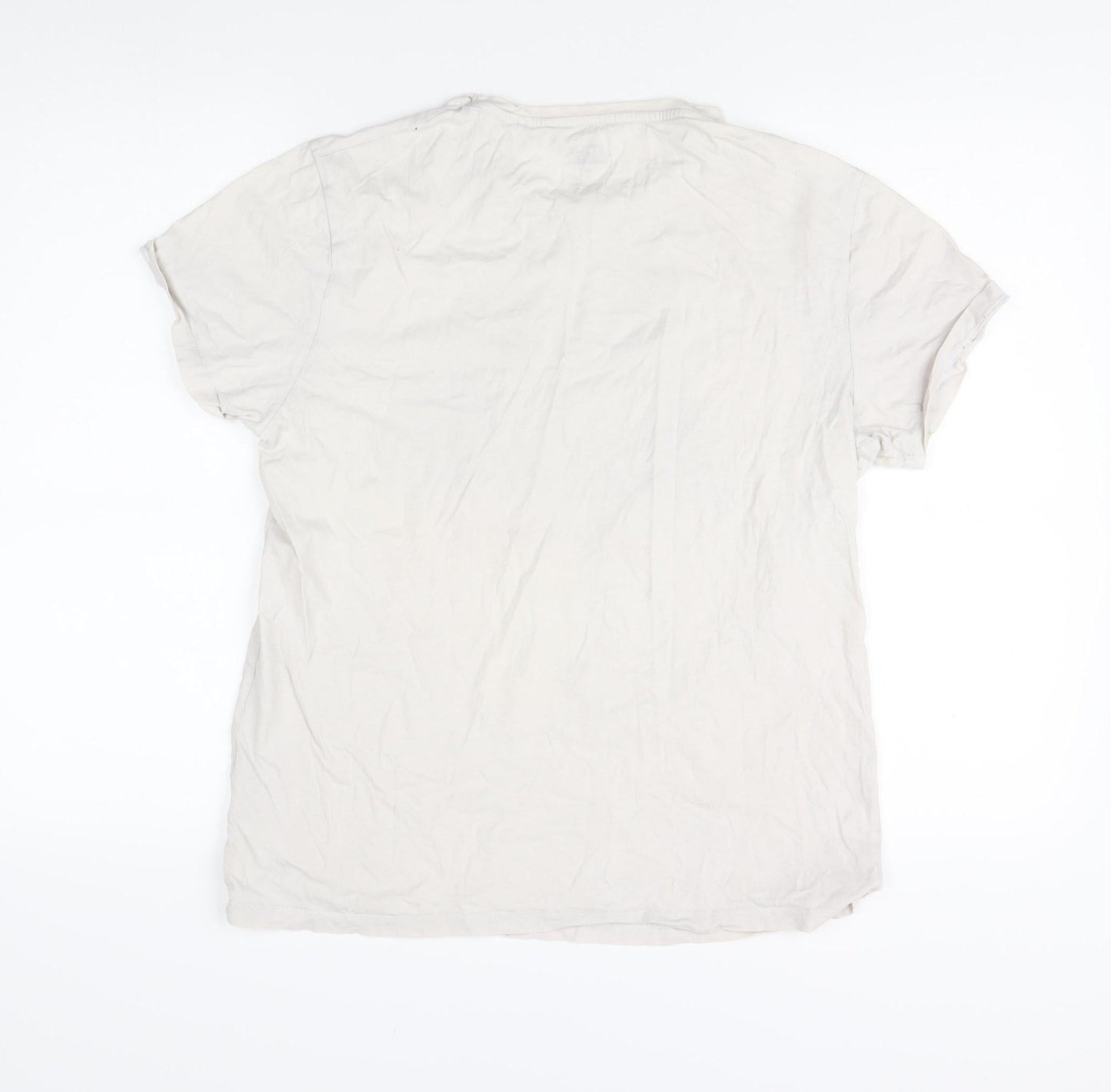 Star Wars White L T-Shirt Men's Graphic Print