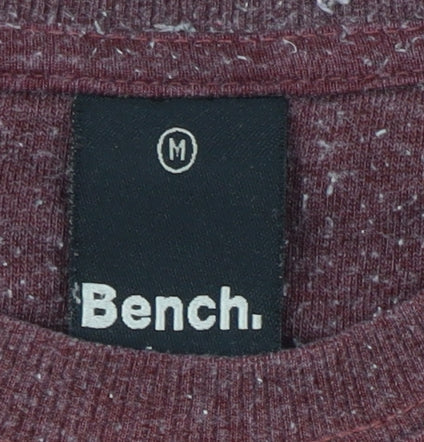 Mens UK Size M Bench Red Pullover Sweatshirt