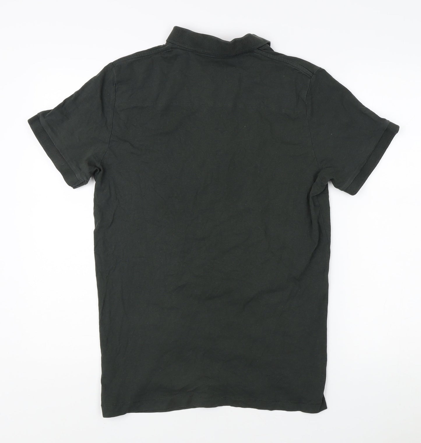 French Connection Women's Black Polo Shirt, L