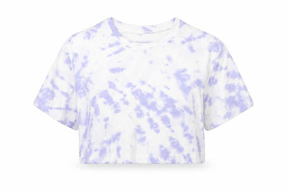 Womens UK Size S Hollister Multicoloured Cropped T-Shirt