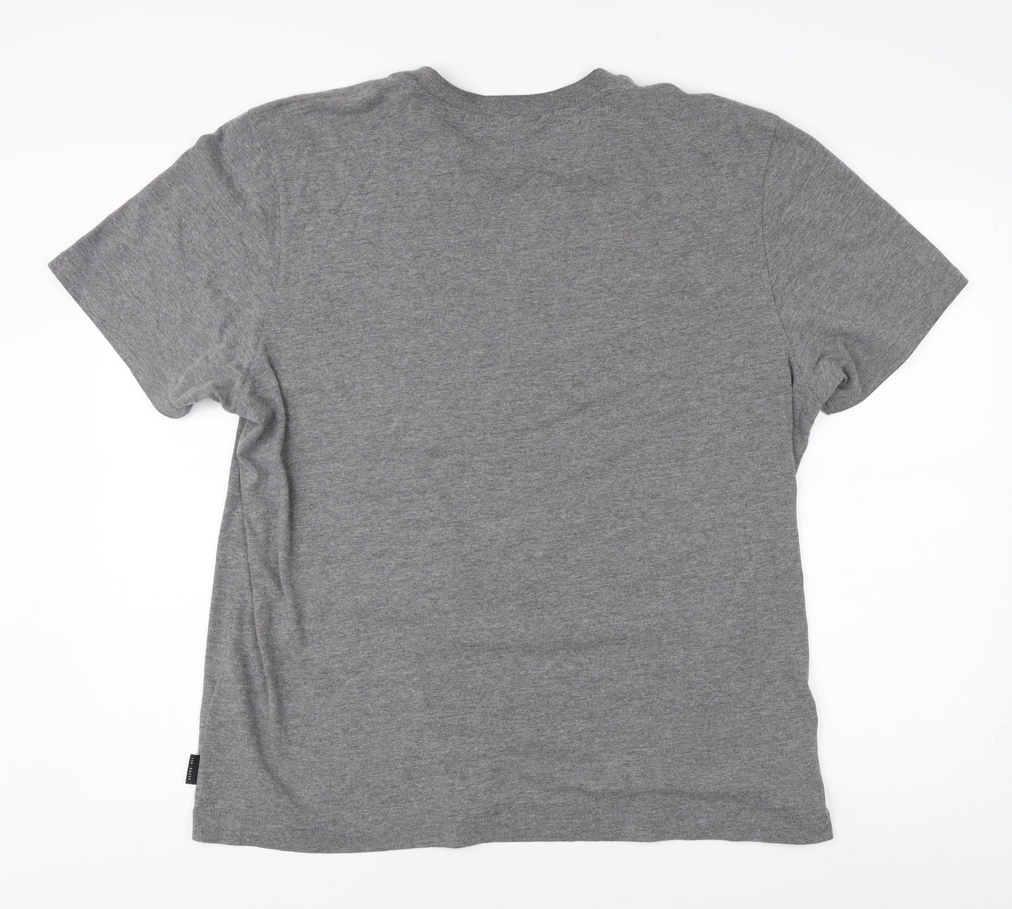 Ted Baker Men's Grey Crew Neck T-Shirt Size L