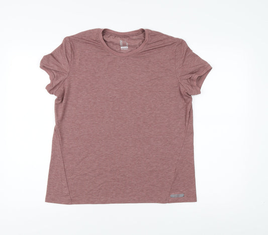Decathlon Women's Pink T-Shirt, L, Athletic Style