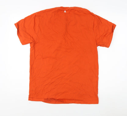 Technicals Men's Orange Medium Outdoor T-Shirt