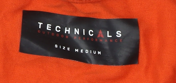 Technicals Men's Orange Medium Outdoor T-Shirt