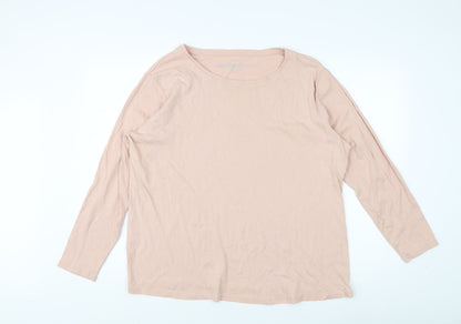 Capsule Women Beige Long Sleeve T-Shirt Size 24