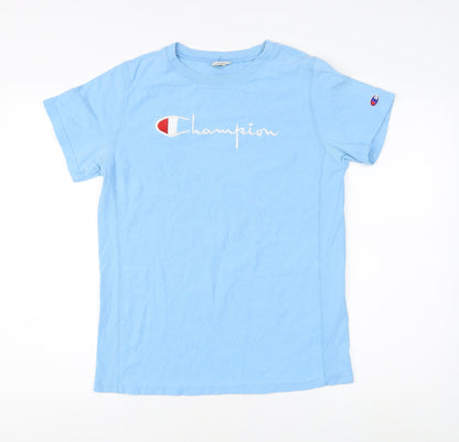 Mens UK Size L Champion Blue  T-Shirt