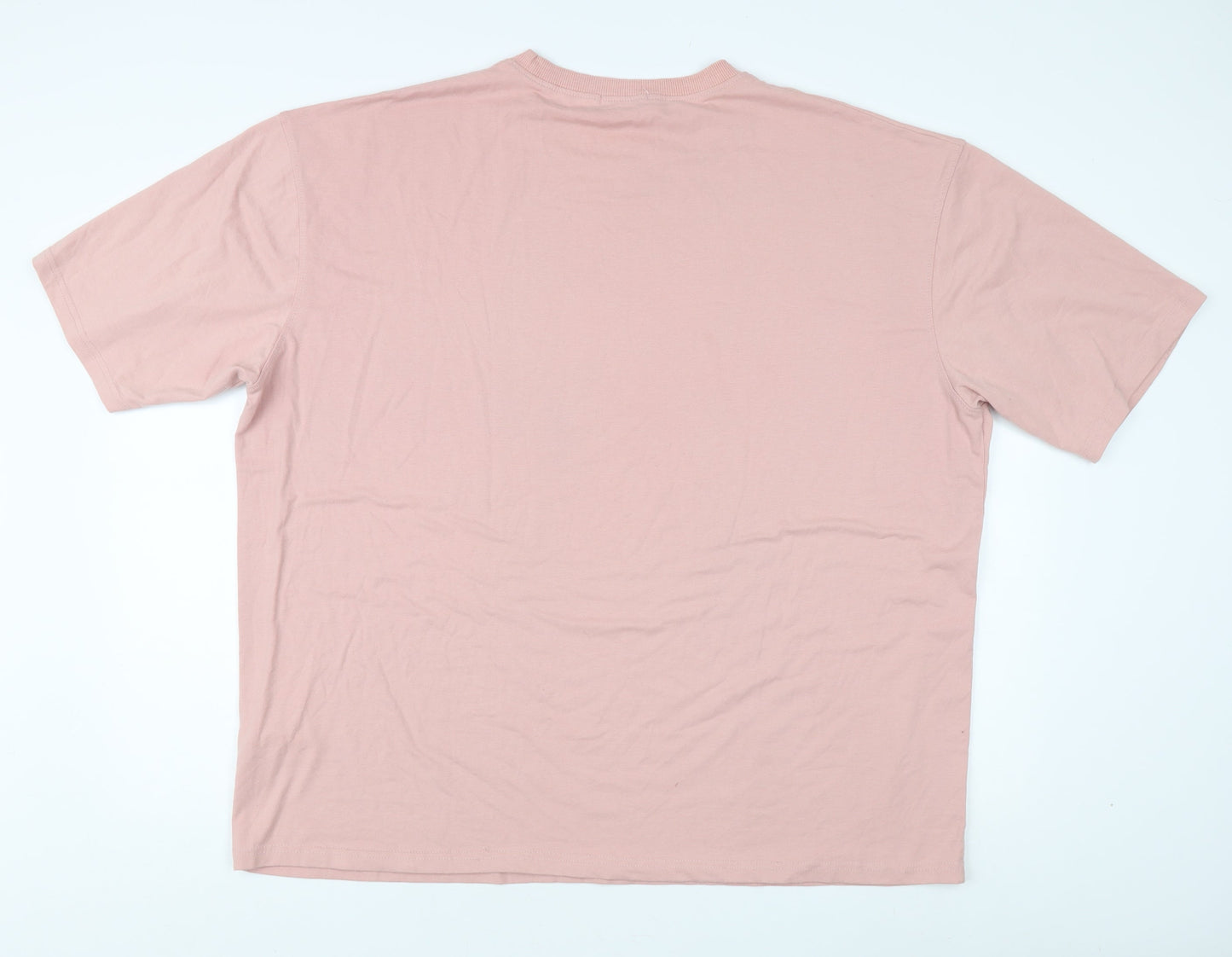 Womens UK Size 16 PRETTYLITTLETHING Pink Basic T-Shirt