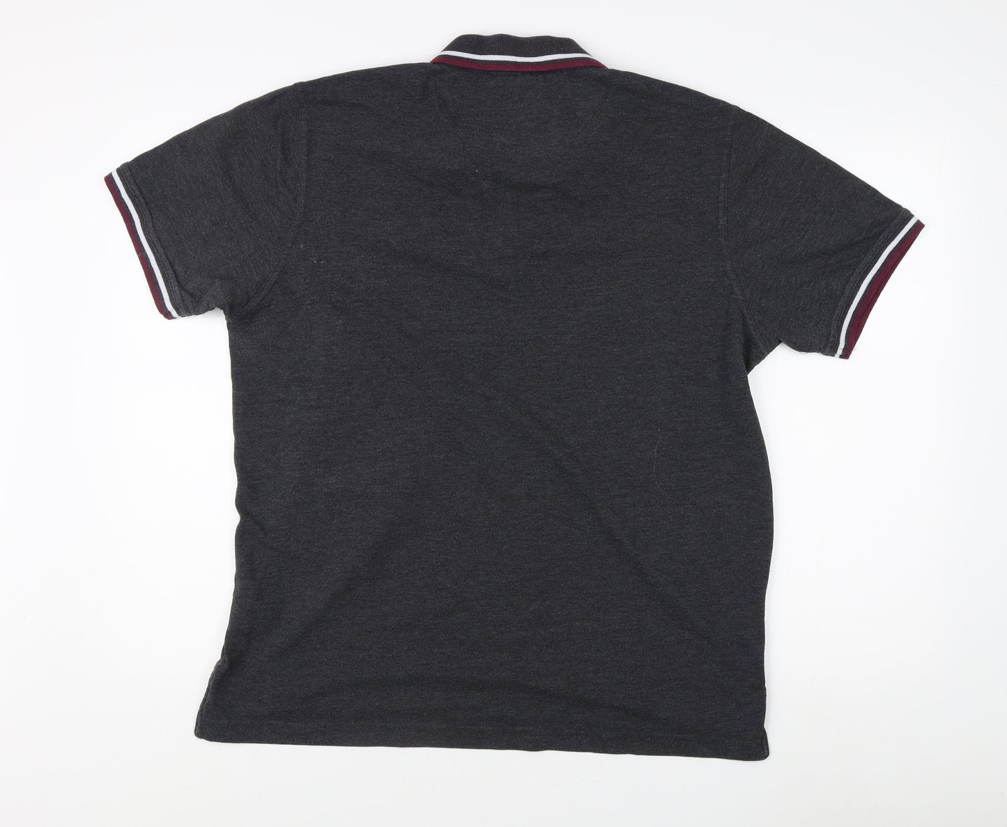 Pierre Cardin Men's Grey Polo Shirt XL Regular Fit