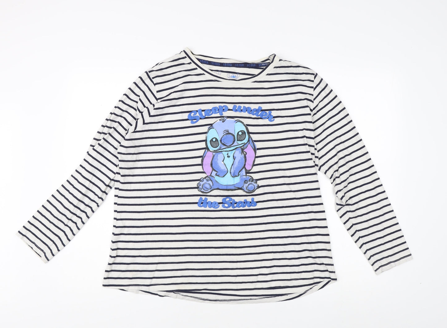 Womens UK Size XL Disney Multicoloured Jersey T-Shirt