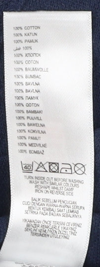 Jasper Conran Men's Blue Polo Shirt, Size 13-14