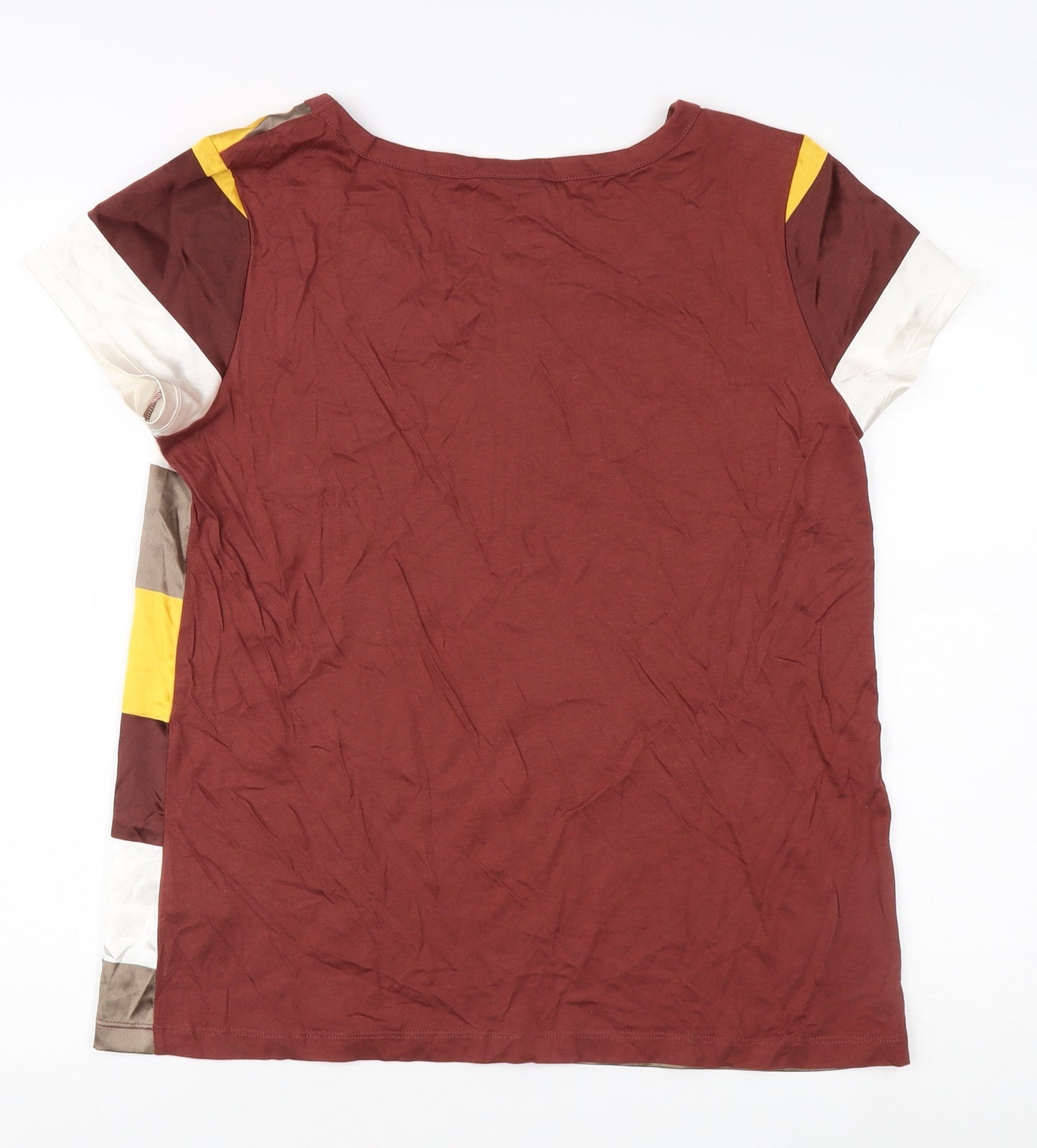 Esprit Women's Multicoloured L Striped T-Shirt