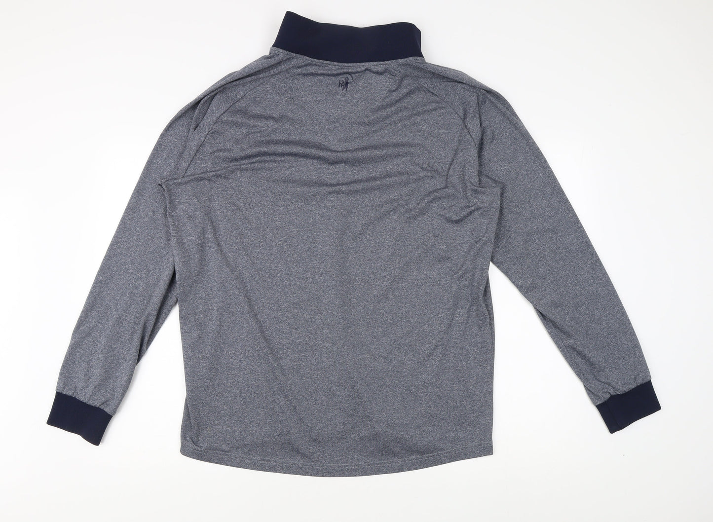 Pádraig Harrington Men's Grey 1/4 Zip Sweatshirt L