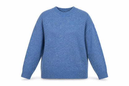 Womens UK Size L Marks and Spencer Blue Pullover Jumper