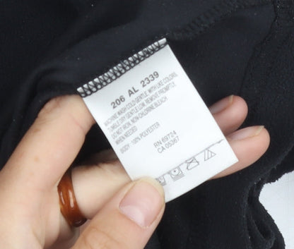 Columbia Women's Black Full Zip Sweatshirt M