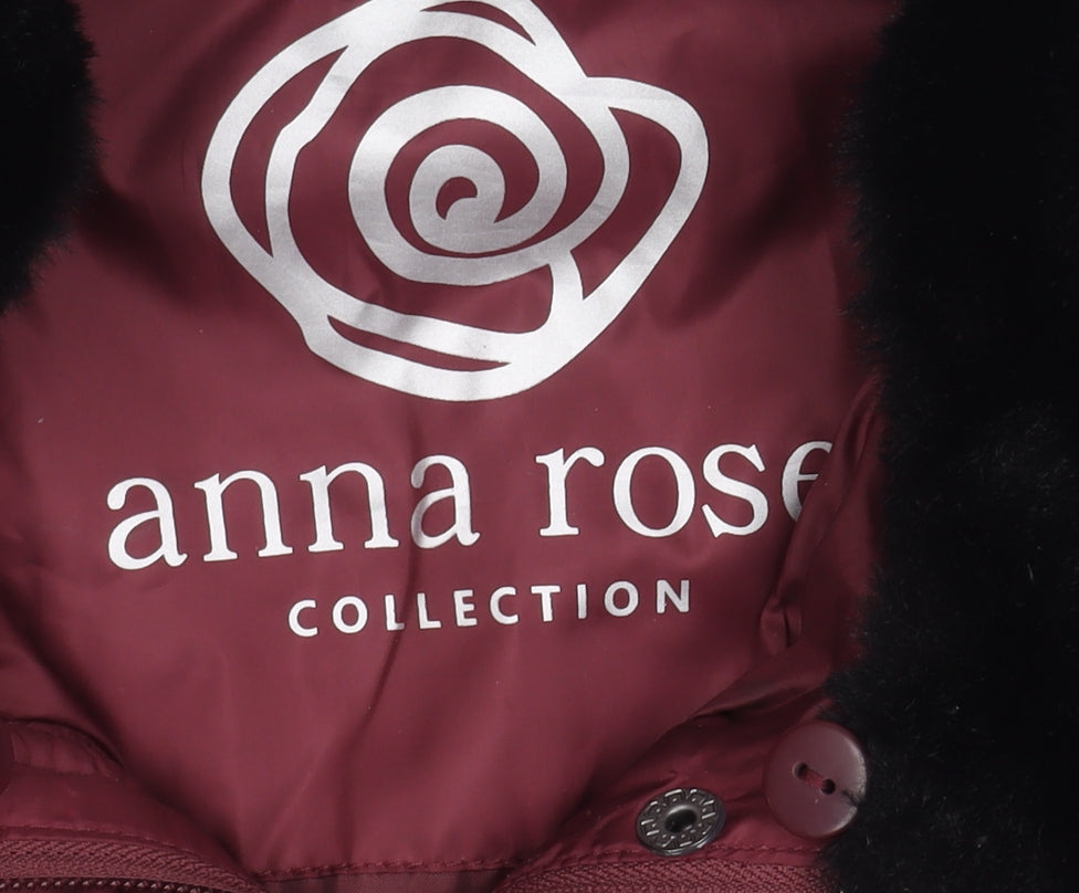 Anna Rose Women's Red Quilted Jacket S Casual