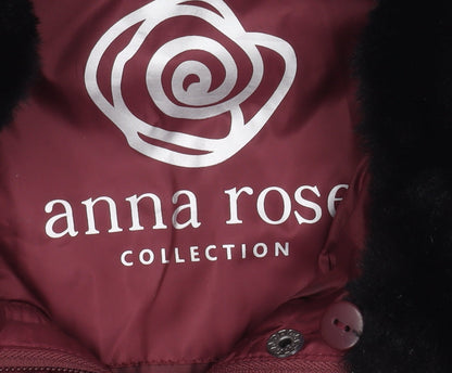 Anna Rose Women's Red Quilted Jacket S Casual