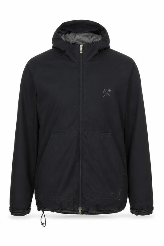Mens UK Size L Bonfire Black Rain Coat