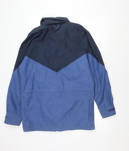 Mens UK Size S Peter Storm Blue Rain Coat